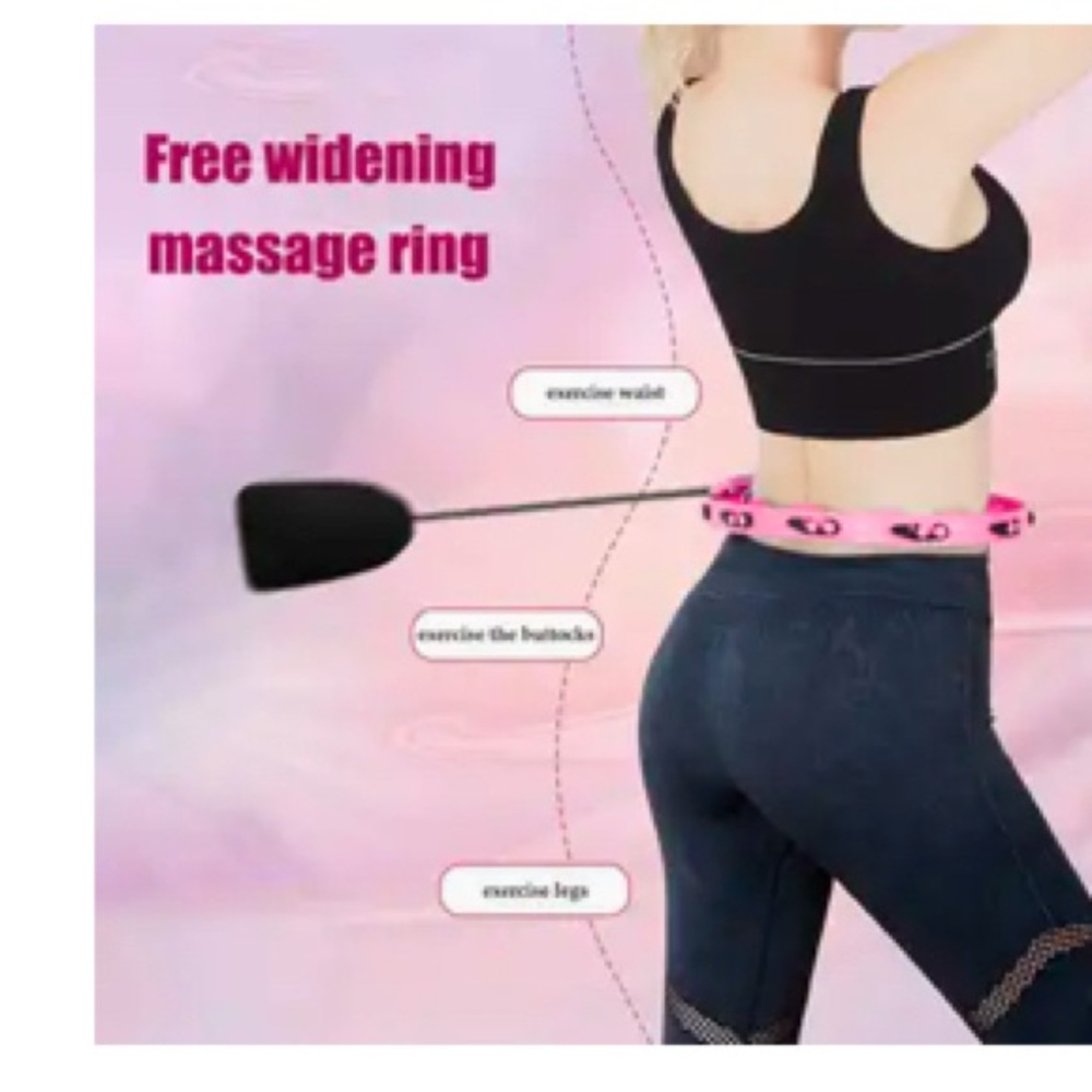 Pink Massage Ring for Exercise